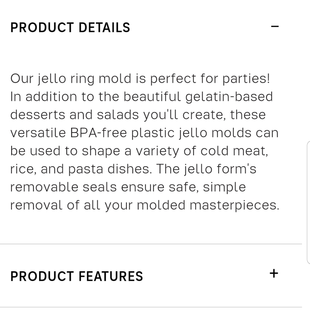 Tupperware jello ring mold - Picture 7 of 8